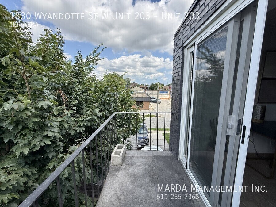 Modern Renovated 1-Bedroom Apartment for Rent – Windsor